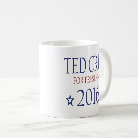 大統領2016年のためのテッドCruz コーヒーマグカップ (正面右)