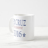 大統領2016年のためのテッドCruz コーヒーマグカップ (正面左)