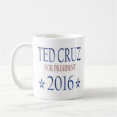 大統領2016年のためのテッドCruz コーヒーマグカップ (左)