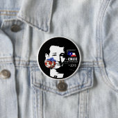大統領2016年のためのテッドCruz 缶バッジ (インサイチュ)