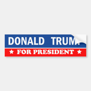 大統領2016年のためのドナルド・トランプ バンパーステッカー
