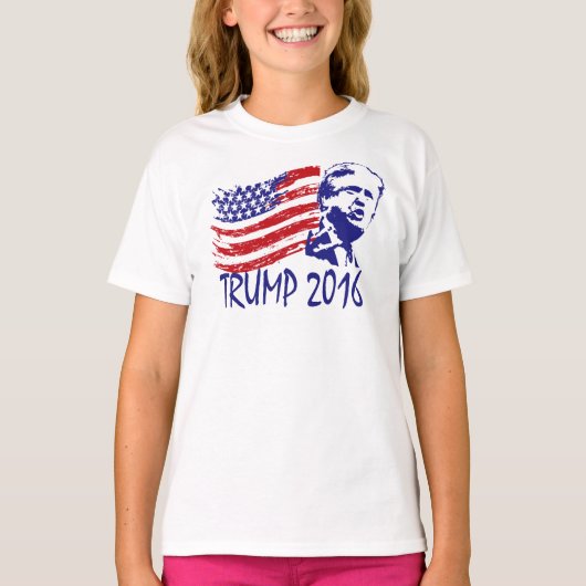 大統領2016年のためのドナルド・トランプ-投票共和党員 Tシャツ (正面)