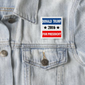 大統領2016年のためのドナルド・トランプ 缶バッジ (インサイチュ)