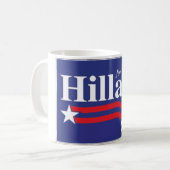 大統領2016年のためのヒラリー・クリントン コーヒーマグカップ (正面左)