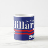 大統領2016年のためのヒラリー・クリントン コーヒーマグカップ (中央)