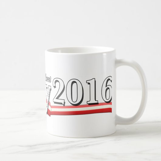 大統領2016年のためのヒラリー・クリントン コーヒーマグカップ (右)