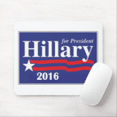 大統領2016年のためのヒラリー・クリントン マウスパッド (マウス)