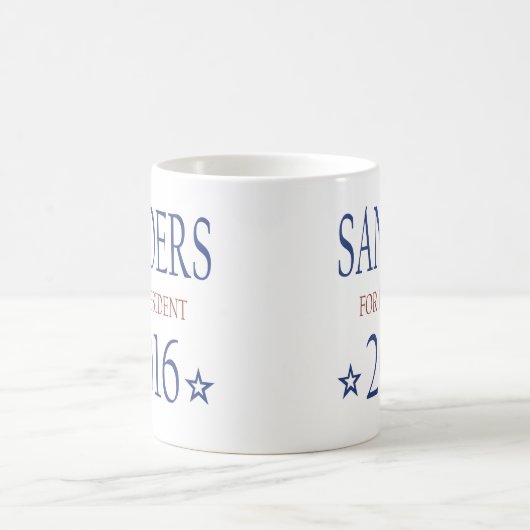 大統領2016年のためのベルニーの研摩機 コーヒーマグカップ (中央)