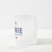 大統領2016年のためのベルニーの研摩機 フロストグラスマグカップ (中央)