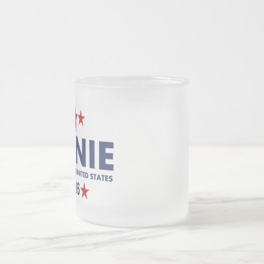 大統領2016年のためのベルニーの研摩機 フロストグラスマグカップ (中央)