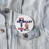 大統領2016年のためのマーティンO'Malley 缶バッジ (インサイチュ)