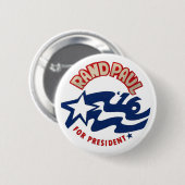 大統領2016年のためのランドポール 缶バッジ (正面&裏面)