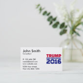 大統領2016年のための切札 名刺 (スタンド正面)