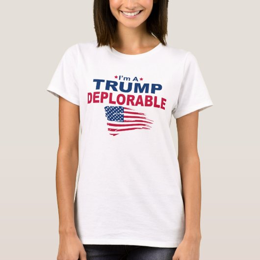 大統領2016年のための切札- Deplorablesのバスケット Tシャツ (正面)
