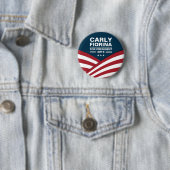 大統領2016年のためのCarly Fiorina 缶バッジ (インサイチュ)