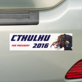 "大統領2016年のためのCthulhu " バンパーステッカー (車上)