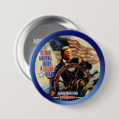 大統領2016年のためのJohn Bolton 缶バッジ (正面&裏面)