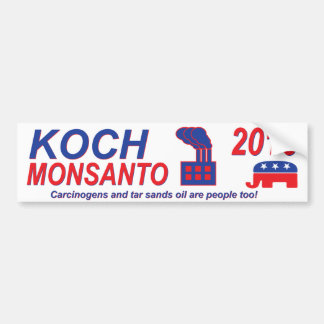 大統領2016年のためのKoch Monsanto バンパーステッカー