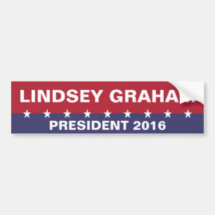 大統領2016年のためのLINDSEYグラハム バンパーステッカー