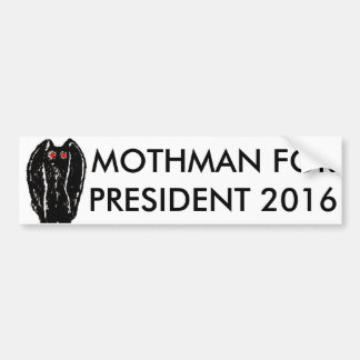大統領2016年のステッカーのためのMothman バンパーステッカー