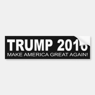 大統領2016年の車のバンパーステッカーのためのドナルド・トランプ バンパーステッカー