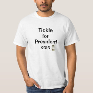 大統領2016酒類密売者のためにくすぐって下さい Tシャツ