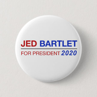 大統領2020ボタンのためのJed Bartlet 缶バッジ