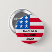 大統領2020ボタンのためのKamalaハリス 缶バッジ (正面&裏面)