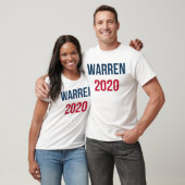 大統領2020年のためのエリザベスワーレン Tシャツ (ユニセックス)