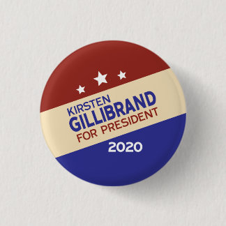 大統領2020年のためのキルステンGillibrand 缶バッジ