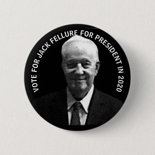 大統領2020年のためのジャックFellure 缶バッジ