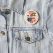 大統領2020年のためのドナルドJ. Trump 缶バッジ (インサイチュ)