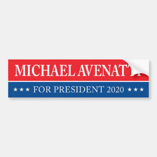 大統領2020年のためのミハエルAvenatti バンパーステッカー