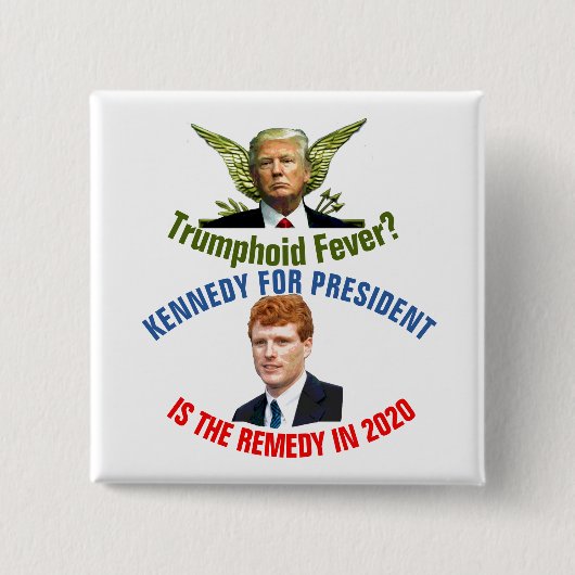 大統領2020年のためのヨセフケネディ 缶バッジ (正面)