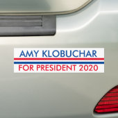 大統領2020年のための友Klobuchar バンパーステッカー (車上)