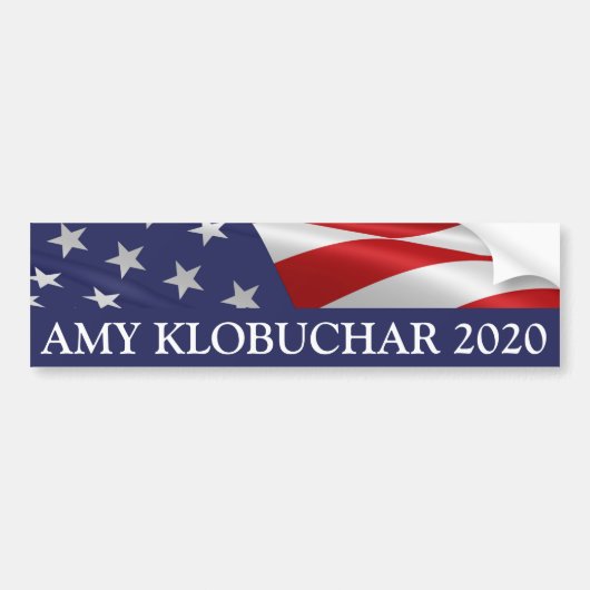 大統領2020年のための友Klobuchar バンパーステッカー (正面)