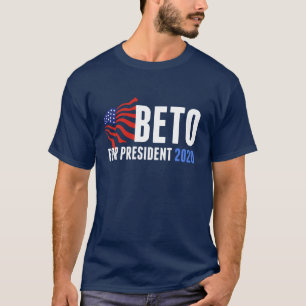 大統領2020年のためのBeto O'Rourke Tシャツ