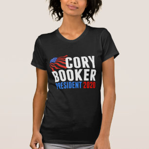 大統領2020年のためのCoryのブッカー Tシャツ