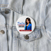 大統領2020年のためのTulsi Gabbard 缶バッジ (インサイチュ)