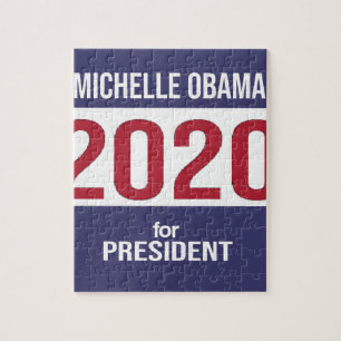 大統領2020米国の選挙のためのミシェールオバマ ジグソーパズル