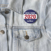 大統領2020米国の選挙のためのミシェールオバマ 缶バッジ (インサイチュ)