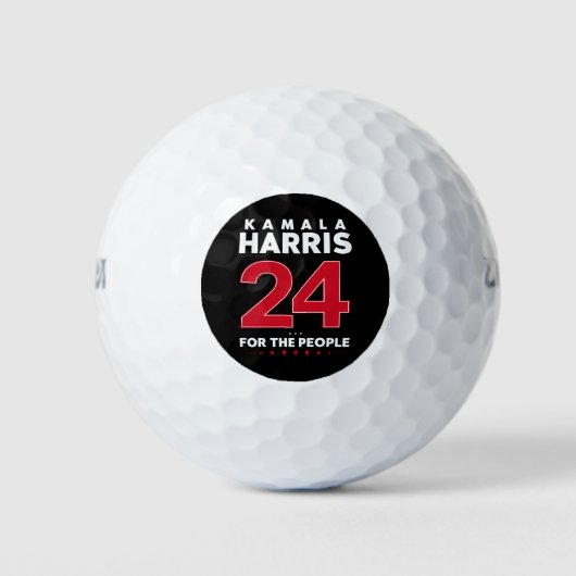 大統領47 カマラ・ハリス 2024 サポート マダム ゴルフボール (正面)