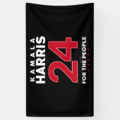 大統領47 カマラ・ハリス 2024 サポート マダム 横断幕 (縦)