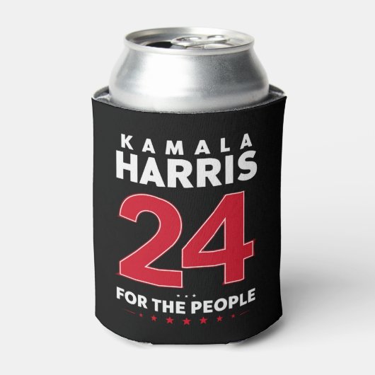 大統領47 カマラ・ハリス 2024 サポート マダム  缶クーラー (缶正面)