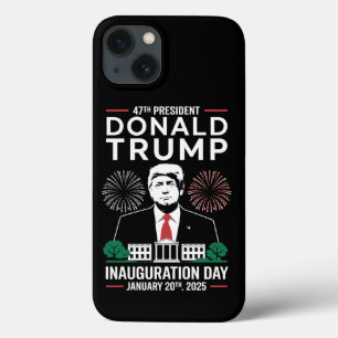 大統領47 D J トランプ 就任式の日 2025年1月 iPhone 13ケース
