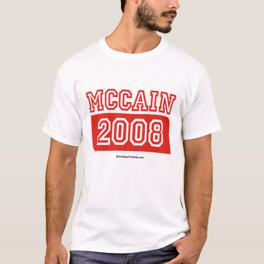 大統領/ジョン・マケインTシャツ/ジョンのためのMcCain Tシャツ (正面)