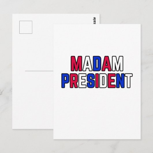 大統領 ポストカード (正面/裏面)