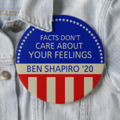 大統領-レーガンのスタイルのためのButtonベンShapiro 缶バッジ (インサイチュ)
