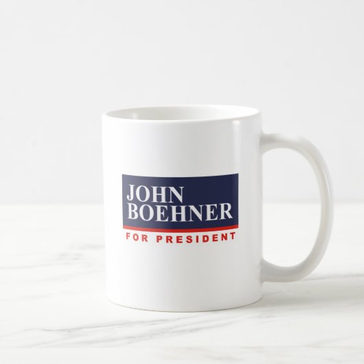 大統領(旗)のためのジョンBOEHNER コーヒーマグカップ (右)