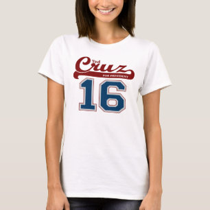 大統領「16のためのスポーティなテッドCruz Tシャツ